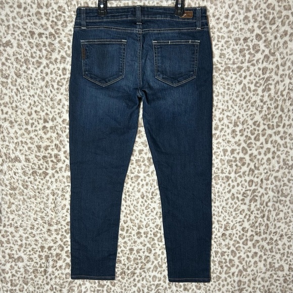 Women’s Paige Skyline‎ Skinny Crop Denim Jeans Size 28 Made in USA - Picture 2 of 9
